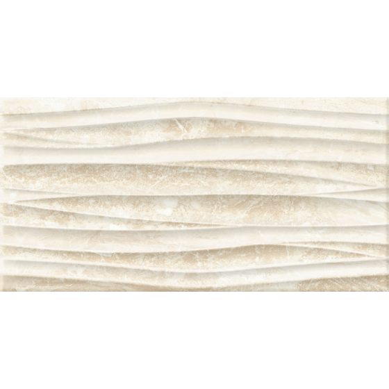 Boheme Olas Beige 25x50 διακοσμητικό ματ πλακίδιο τοίχου μπεζ